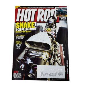Hot Rod Magazine u September 2010 Don Prudhomme Edelbrock Blower for 10 Cammaros